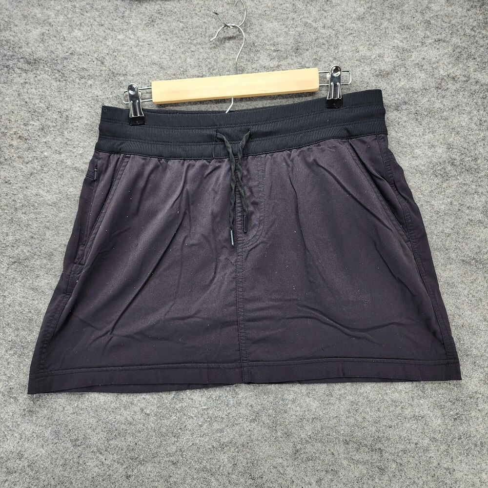 The North Face Skort Skirt Womens Medium Black Pull On Activewear